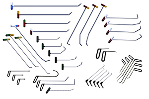 Комплект инструмента Platinum 02016 - инструмент PDR для удаления вмятин