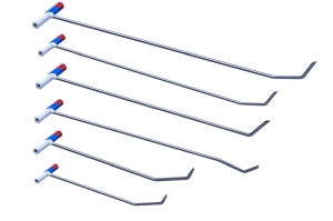 Комплект Ножевидных крючков (6 шт) 02021 - инструмент PDR для удаления вмятин