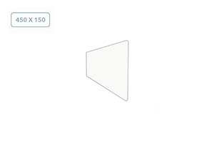 Рассеиватель 450х150  04097 - инструмент PDR для удаления вмятин