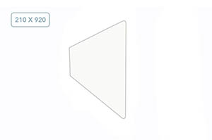 Рассеиватель 210х920  04098 - инструмент PDR для удаления вмятин