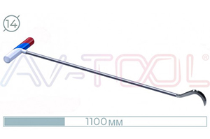 Крючок эксклюзивный (с заточенным окончанием, 1100 мм) 07001 - инструмент PDR для удаления вмятин