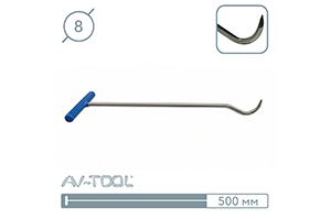 Крючок (400 мм) 07003 - инструмент PDR для удаления вмятин