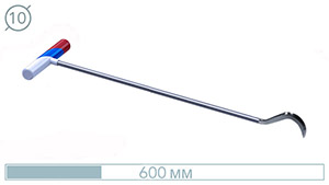 Крючок (с заточкой окончания, 600 мм) 07004 - инструмент PDR для удаления вмятин
