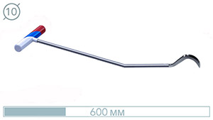 Крючок эксклюзивный (с заточкой окончания, 600 мм) 07006 - инструмент PDR для удаления вмятин