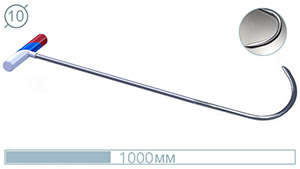 Крючок (плоское ножевидное окончание, 1000 мм) 07023 - инструмент PDR для удаления вмятин
