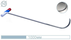 Крючок (окончание плоское ножевидное, 1000 мм) 07024 - инструмент PDR для удаления вмятин