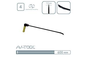 Крючок ножевой (бритый) 08003 - инструмент PDR для удаления вмятин