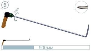 Инструмент для работы через оконный проём  09005RS - инструмент PDR для удаления вмятин