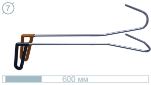 Крючки для работы под усилителями № 09025-2 - инструмент PDR для удаления вмятин