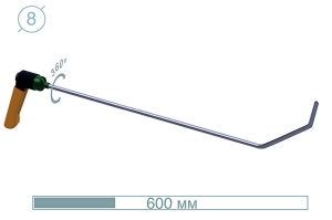 Крючок для работы в дверной панели 09025 - инструмент PDR для удаления вмятин