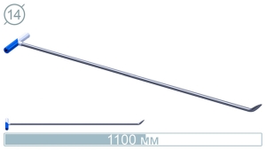 Крючок (1100 мм) 10001 - инструмент PDR для удаления вмятин