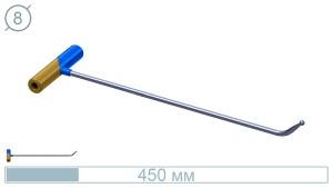 Крючок (500 мм) 10016 - инструмент PDR для удаления вмятин
