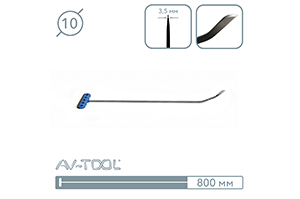 Крючок 10PDRE - инструмент PDR для удаления вмятин