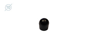 Колпачок сферический из твердой пластмассы 11085 - инструмент PDR для удаления вмятин