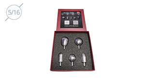 Набор мягкосплавных насадок 11091D - инструмент PDR для удаления вмятин