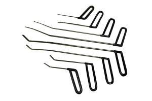 Комплект брасовых крючков (8 шт) 12009-8 - инструмент PDR для удаления вмятин