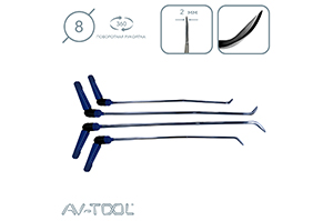 Инструмент для работы с алюминием 12025-4 - инструмент PDR для удаления вмятин