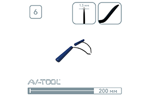 Крючки Black Power 12035-2R - инструмент PDR для удаления вмятин