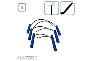 Крючки Black Power 12035-6R - инструмент PDR для удаления вмятин