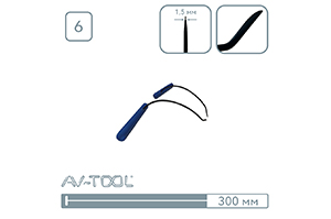 Крючки Black Power 12036-2R - инструмент PDR для удаления вмятин