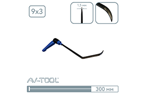 Крючок 121PDRE - инструмент PDR для удаления вмятин