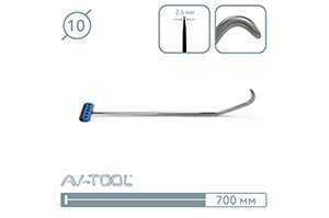 Крючок 125PDRE - инструмент PDR для удаления вмятин