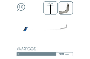 Крючок 12PDRE - инструмент PDR для удаления вмятин