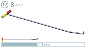 Крючок со сменной насадкой 14018 - инструмент PDR для удаления вмятин