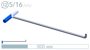 Универсальный инструмент с резьбовым окончанием 14016D - инструмент PDR для удаления вмятин