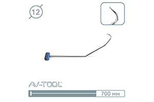 Крючок арочный 14PDRE - инструмент PDR для удаления вмятин