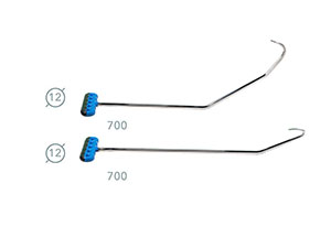 Комплект арочных крючков (2 шт) 2-02PDRE - инструмент PDR для удаления вмятин