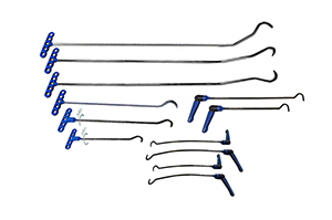 Комплект кризорубов 33-9РDRE - инструмент PDR для удаления вмятин