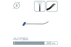 Крючок 51PDRE - инструмент PDR для удаления вмятин