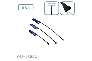 Набор узких китовых хвостов 6-03SPDRE - инструмент PDR для удаления вмятин