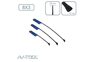 Набор узких китовых хвостов 6-03SPDRE - инструмент PDR для удаления вмятин