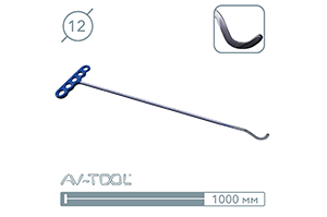 Крючок кризоруб 64 PDRE - инструмент PDR для удаления вмятин