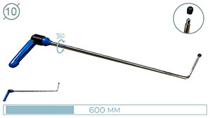 Крючок 88PDRE - инструмент PDR для удаления вмятин