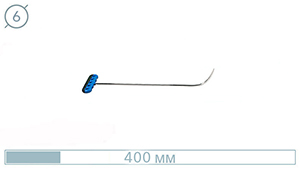 Крючок 1PDRE - инструмент PDR для удаления вмятин