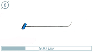 Крючок 2PDRE - инструмент PDR для удаления вмятин