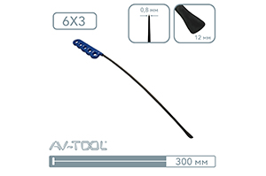 Китовый хвост радиусный 29PDRE - инструмент PDR для удаления вмятин