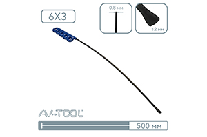 Китовый хвост радиусный 30PDRE - инструмент PDR для удаления вмятин