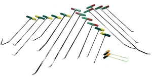 Комплект инструмента из нержавеющей  стали Platinum 17 - инструмент PDR для удаления вмятин