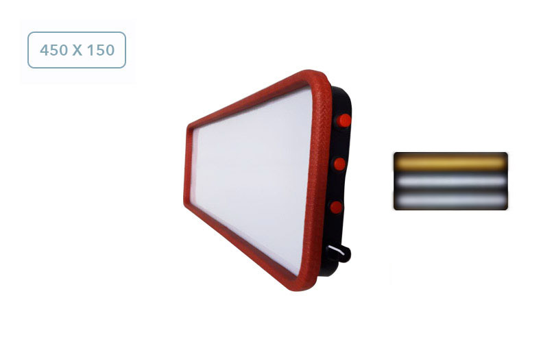 3-х полосный малый LED  плафон с регулировкой яркости 04048