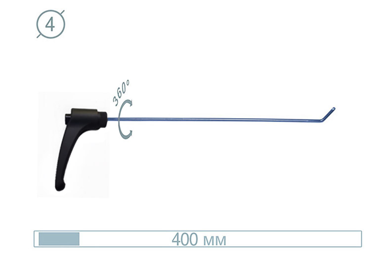 Крючок доводочный  (400 мм) 12019