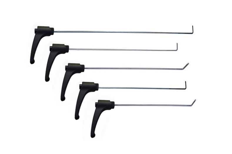 Набор брассовых крючков с поворотными рукоятками (5 шт) 12023-5