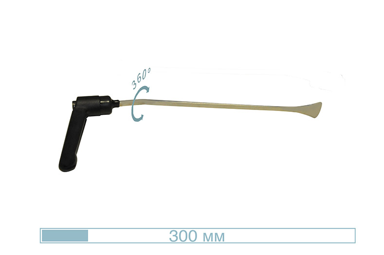 Китовый хвост с ручкой (300 мм) 18028