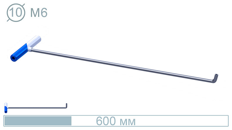 Крючок (600 мм) Рlatinum S 60