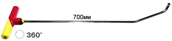 Крючок под сменные винтовые насадки (680 мм) № PRTS47a (Platinum+)