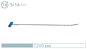 Крючок 15DPDRE - инструмент PDR для удаления вмятин