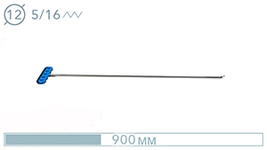 Крючок 16DPDRE - инструмент PDR для удаления вмятин